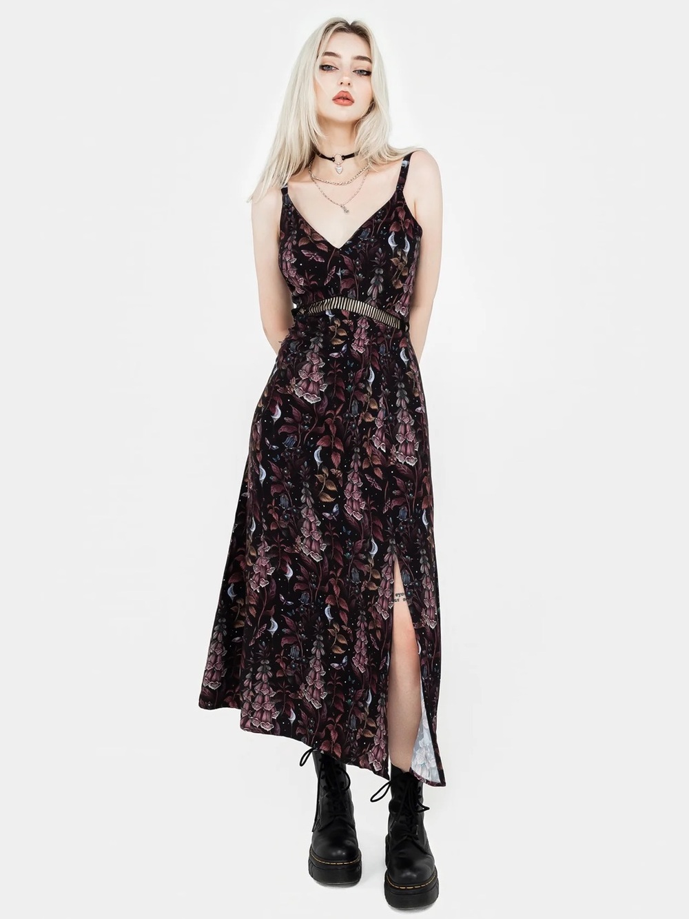 Disturbia | Foxglove Midaxi Cami Dress